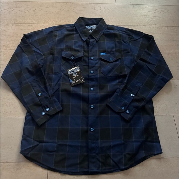 NWT DIXXON x Maddo Flannel shirt XL - Picture 5 of 11